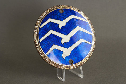 Large DLV (Deutscher Luftsportverband) "Segelflieger C-Abzeichen Plakette". Rare. Original.