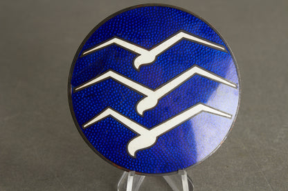 Large DLV (Deutscher Luftsportverband) "Segelflieger C-Abzeichen Plakette". Rare. Original.