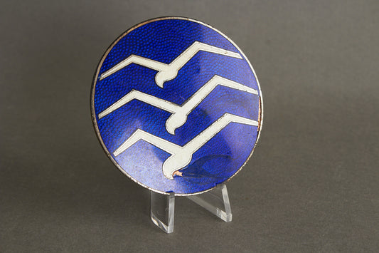 Large DLV (Deutscher Luftsportverband) "Segelflieger C-Abzeichen Plakette". Rare. Original.
