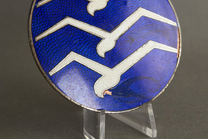 Large DLV (Deutscher Luftsportverband) "Segelflieger C-Abzeichen Plakette". Rare. Original.