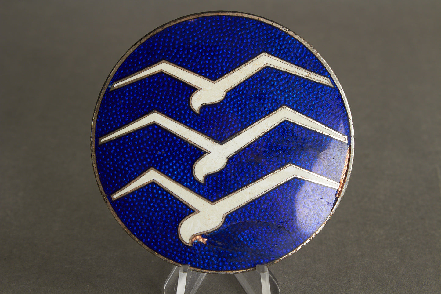 Large DLV (Deutscher Luftsportverband) "Segelflieger C-Abzeichen Plakette". Rare. Original.