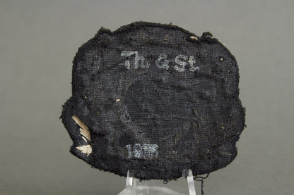 Kriegsmarine Administrative Visor Cap Wreath & Cockade. Maker marked. Original.