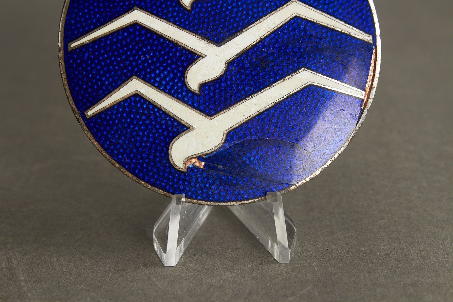 Large DLV (Deutscher Luftsportverband) "Segelflieger C-Abzeichen Plakette". Rare. Original.