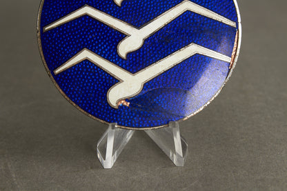 Large DLV (Deutscher Luftsportverband) "Segelflieger C-Abzeichen Plakette". Rare. Original.