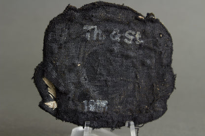 Kriegsmarine Administrative Visor Cap Wreath & Cockade. Maker marked. Original.