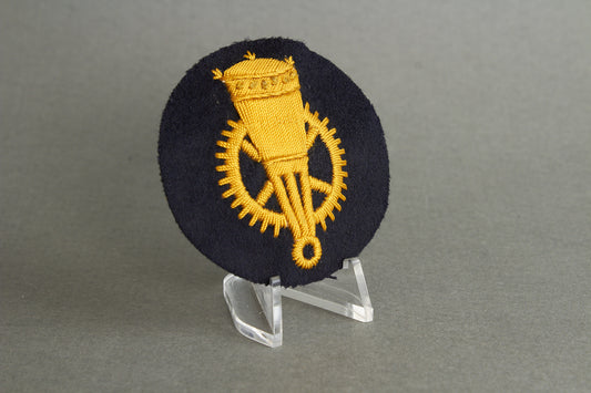 Kriegsmarine Ärmelabzeichen "Sperrwaffenmechaniker". Luxusausführung. Original.