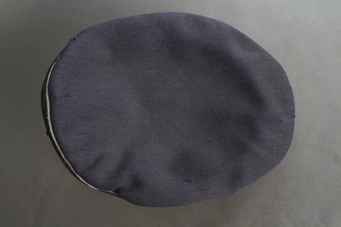 Early "Droptail" Luftwaffe Officer Visor Cap. Original.