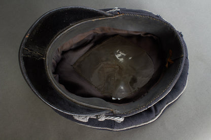 Early "Droptail" Luftwaffe Officer Visor Cap. Original.