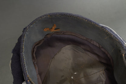 Early "Droptail" Luftwaffe Officer Visor Cap. Original.