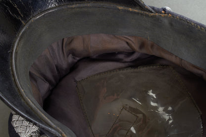 Early "Droptail" Luftwaffe Officer Visor Cap. Original.
