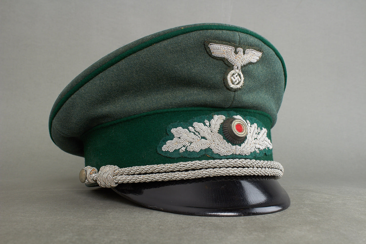 Reichsforstdienst Officer Visor Cap. Original.