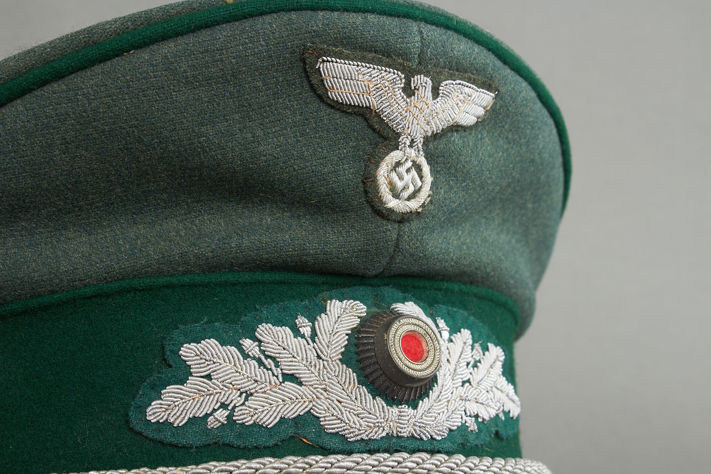 Reichsforstdienst Officer Visor Cap. Original.