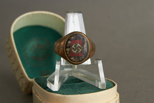NSDAP Cased Ring. Rare. Original.