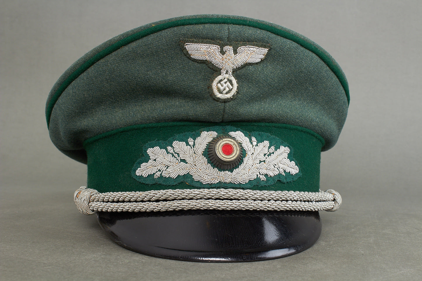 Reichsforstdienst Officer Visor Cap. Original.
