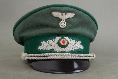 Reichsforstdienst Officer Visor Cap. Original.