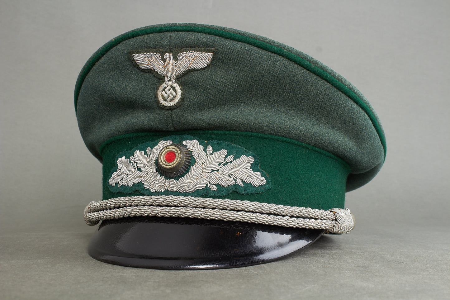 Reichsforstdienst Officer Visor Cap. Original.