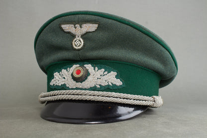 Reichsforstdienst Officer Visor Cap. Original.
