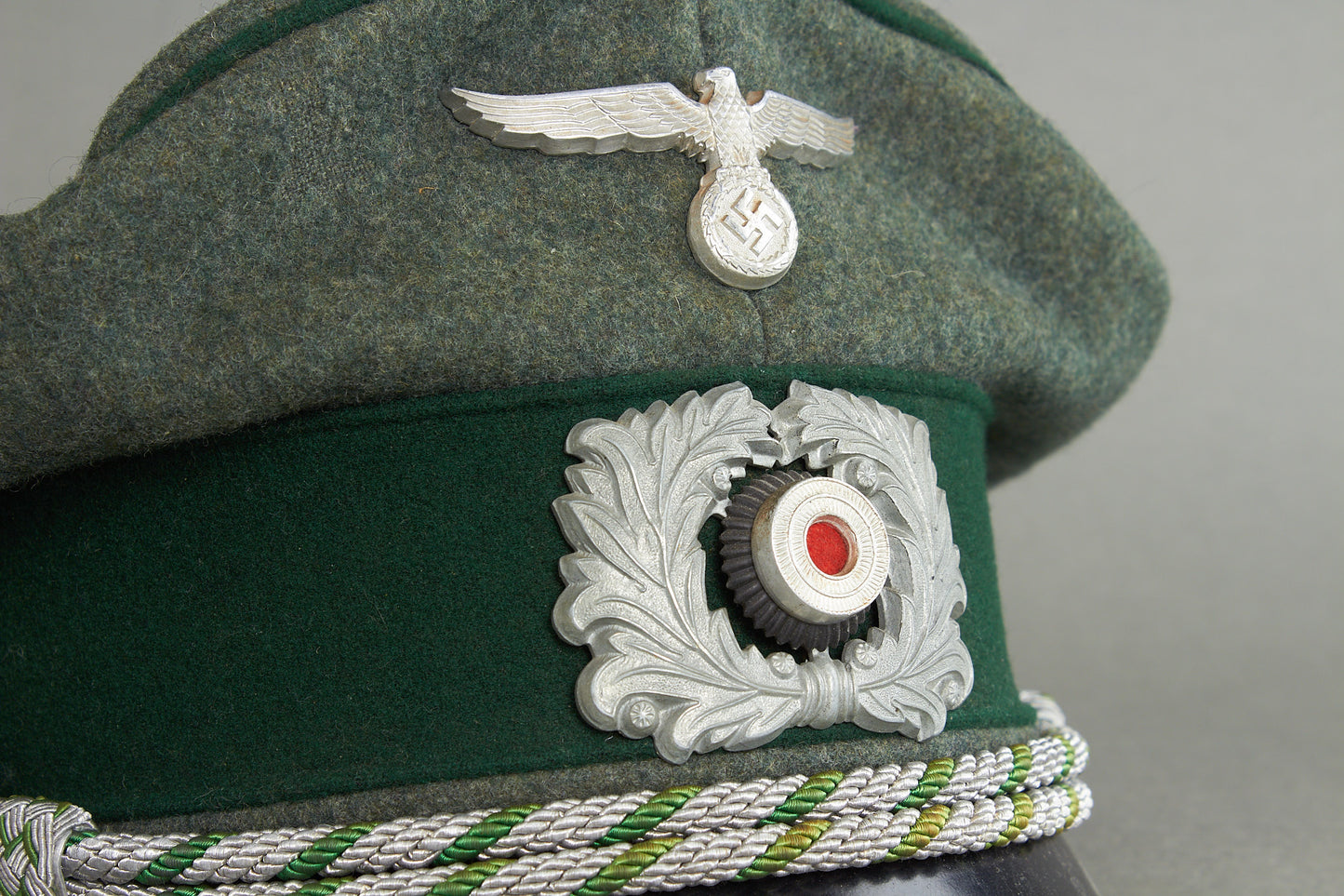 "Reichsfinanzverwaltung / Zollgrenzschutz" Officers Visor Cap. Original.