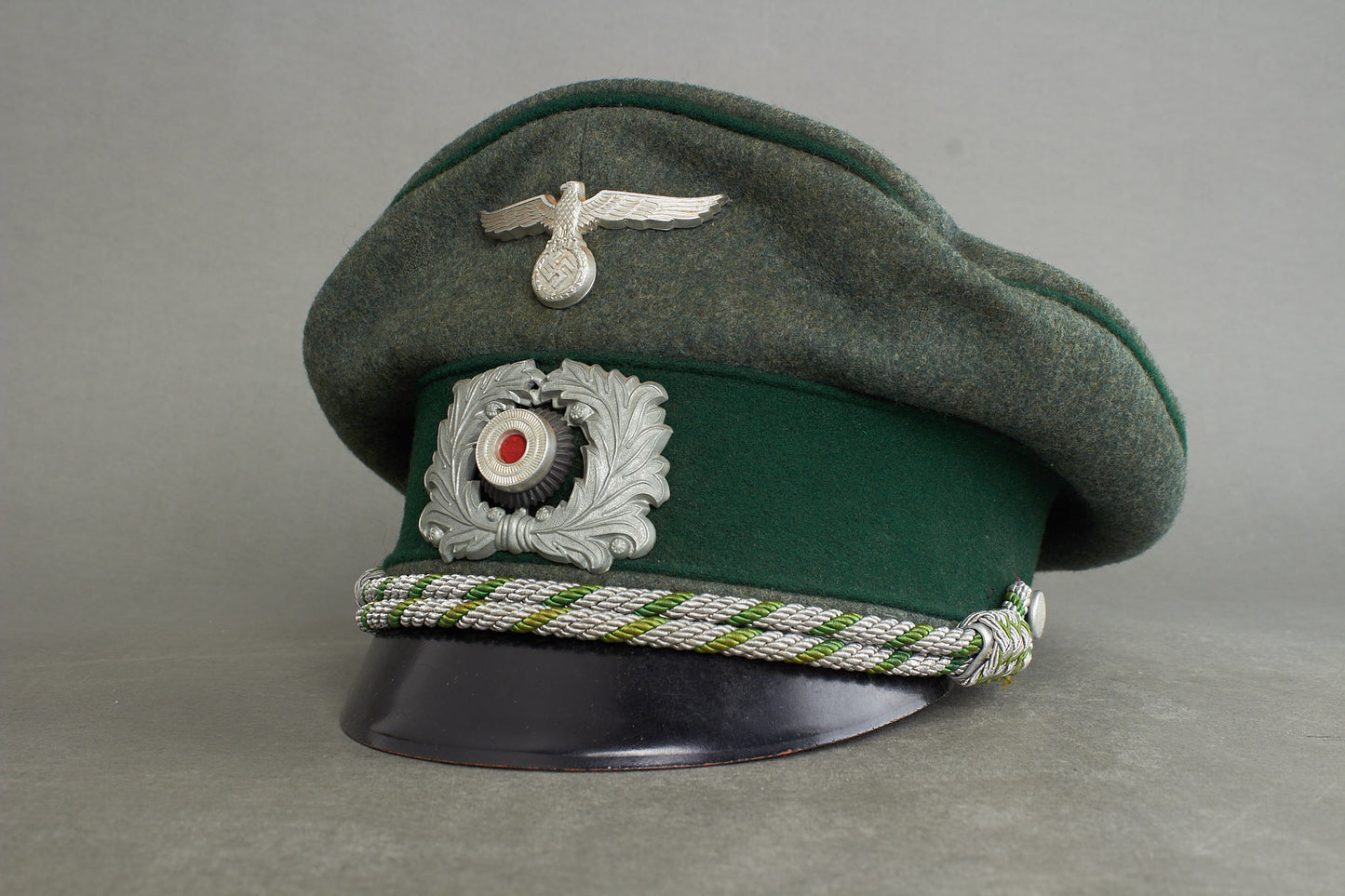 "Reichsfinanzverwaltung / Zollgrenzschutz" Officers Visor Cap. Original.