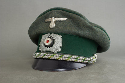 "Reichsfinanzverwaltung / Zollgrenzschutz" Officers Visor Cap. Original.