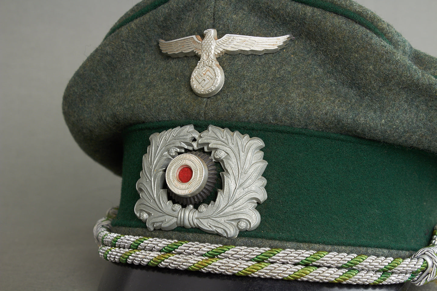 "Reichsfinanzverwaltung / Zollgrenzschutz" Officers Visor Cap. Original.