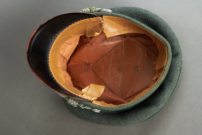 "Reichsfinanzverwaltung / Zollgrenzschutz" Officers Visor Cap. Original.