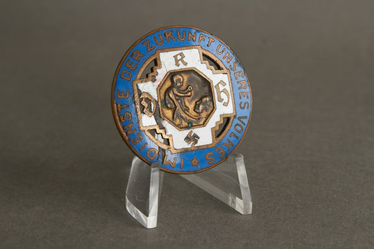 RDH (Reichsfachschaft Deutscher Hebammen) Brosche. Original.