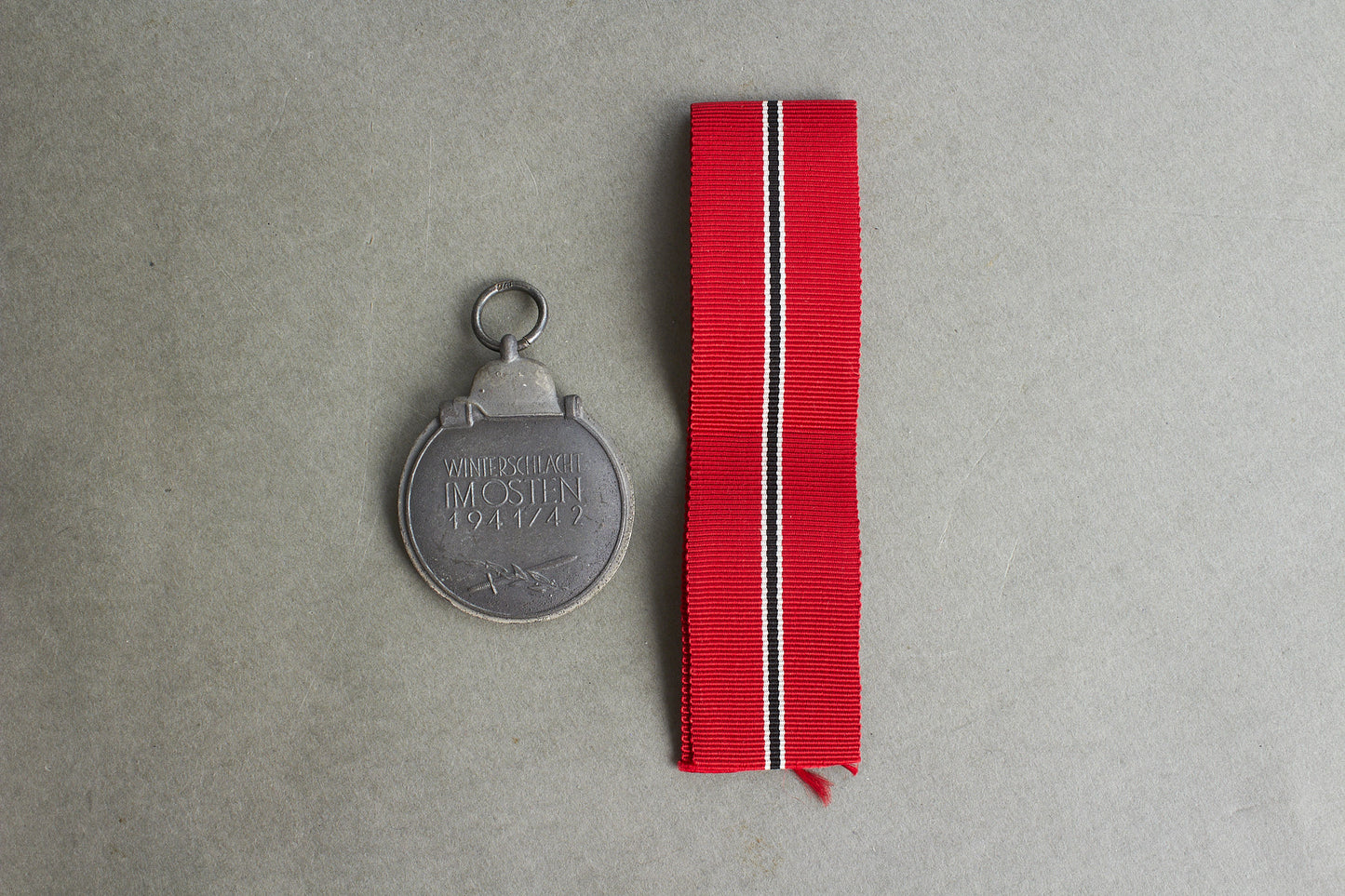"Winterschlacht im Osten" Medal. Maker marked "76"(?). Original.