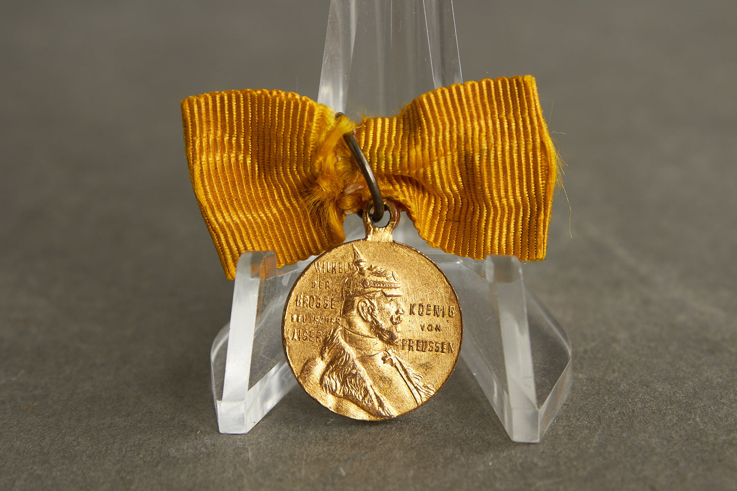 Miniature "Kaiser Wilhelm I. Erinnerungsmedaille 1897". Original.