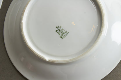 Matching set of "Patriotische Kaffeetasse & Teller" Commemorative Coffee Cup and Plate. Bright colors and no damages. Original.