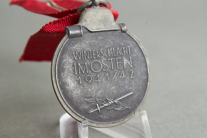 "Winterschlacht im Osten" Medal. Unmarked. Original.