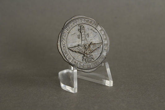 N.S.D.M.B. (Nationalsozialistischer Deutscher Marinebund) Tinnie. Repaired Needle. Original.