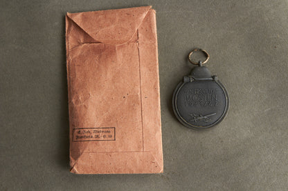 "Winterschlacht im Osten". Maker marked "3". In envelope (not matching). Original.