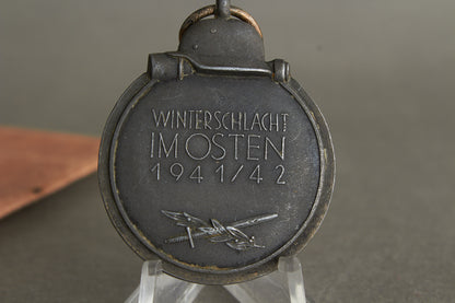 "Winterschlacht im Osten". Maker marked "3". In envelope (not matching). Original.