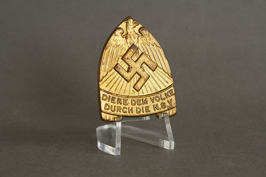 N.S.V (Nationalsozialistische Volkswohlfahrt) Tinnie. Original.