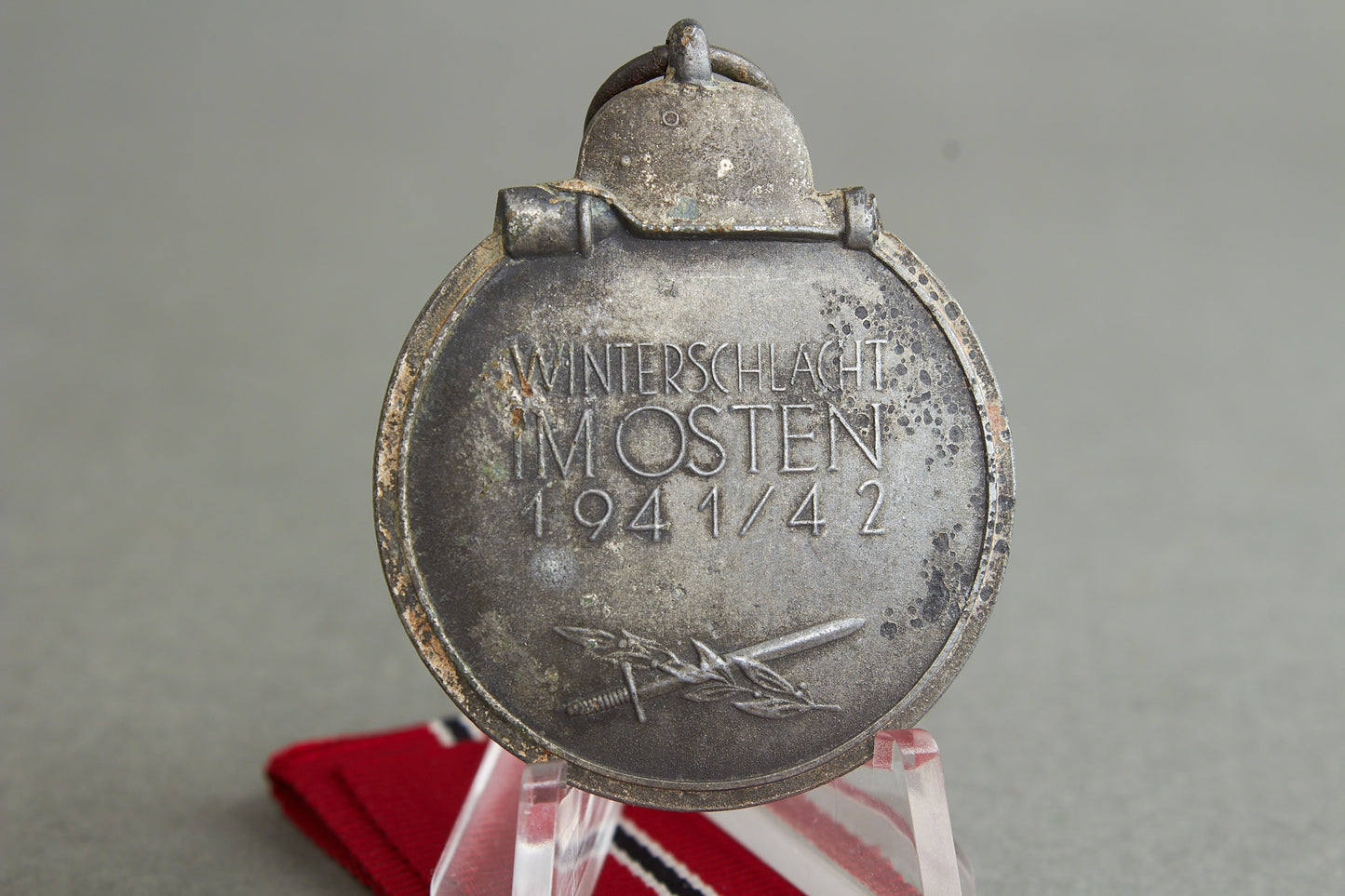 "Winterschlacht im Osten" Medal. Maker marked. Original.