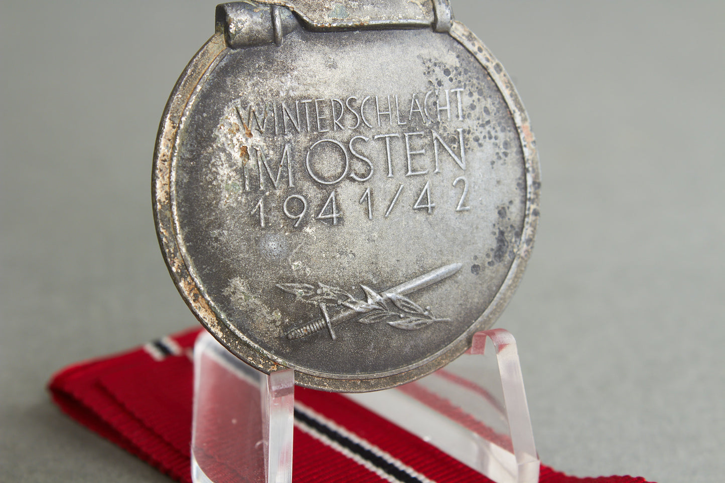 "Winterschlacht im Osten" Medal. Maker marked. Original.