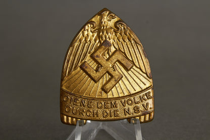 N.S.V (Nationalsozialistische Volkswohlfahrt) Tinnie. Original.