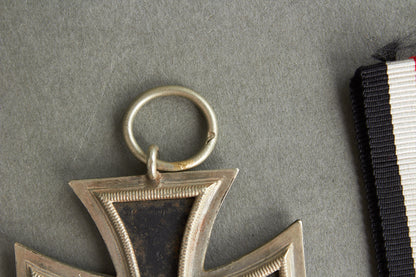 Iron Cross "Eisernes Kreuz" 2. Class. Maker marked "7". Original.