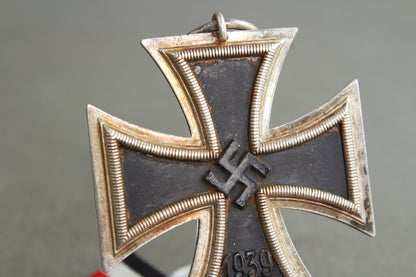 Iron Cross "Eisernes Kreuz" 2. Class. Maker marked "16". Original.