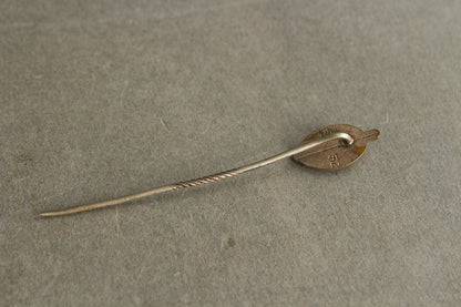 NSKOV (Nationalsozialistische Kriegsopferversorgung) Member pin. Maker marked "RZM 52". Original.