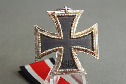 Iron Cross "Eisernes Kreuz" 2. Class. Maker marked "16". Original.