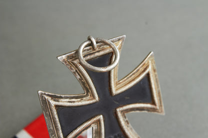 Iron Cross "Eisernes Kreuz" 2. Class. Maker marked "16". Original.