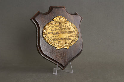 Early NSKK "Plakette" from 1936. Rare. Original.