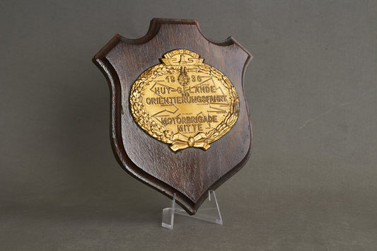 Early NSKK "Plakette" from 1936. Rare. Original.