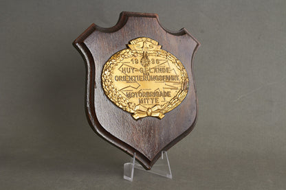 Early NSKK "Plakette" from 1936. Rare. Original.