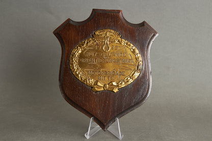 Early NSKK "Plakette" from 1936. Rare. Original.