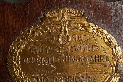 Early NSKK "Plakette" from 1936. Rare. Original.