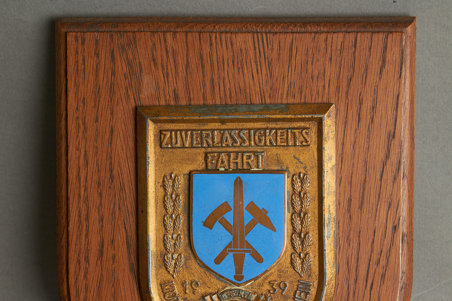 Large NSKK "Plakette" from 1939. Rare. Original.