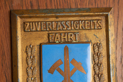 Large NSKK "Plakette" from 1939. Rare. Original.